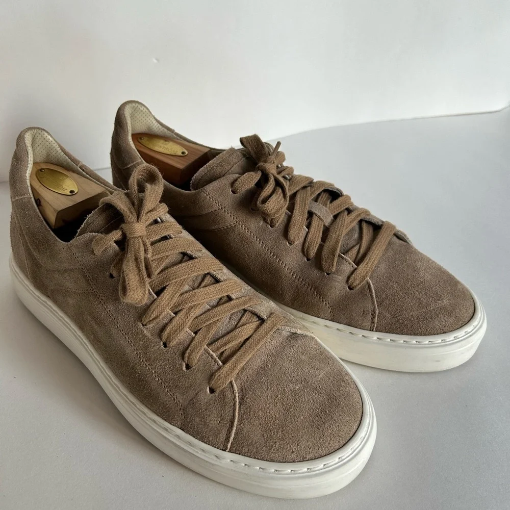 Brunello Cucinelli Men’s Suede Sneaker - Picture 1 of 11